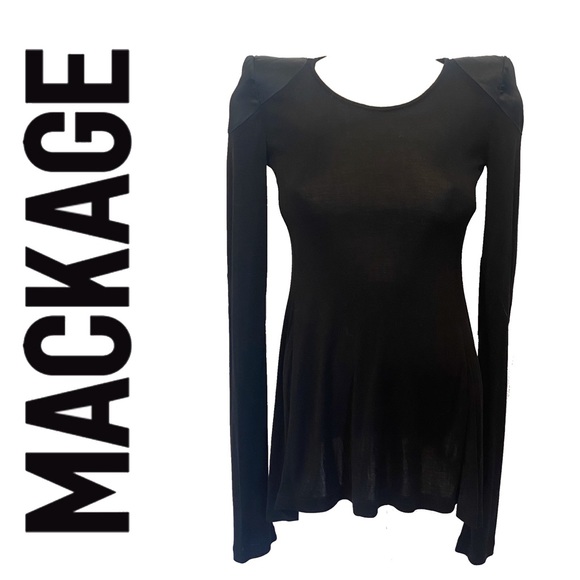 MACKAGE 100% silk top - Picture 2 of 12